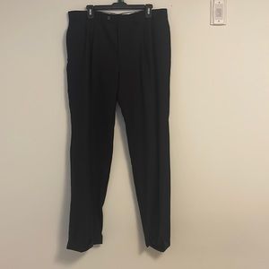 Mens Ralph Lauren wool and cashmere black dress pants